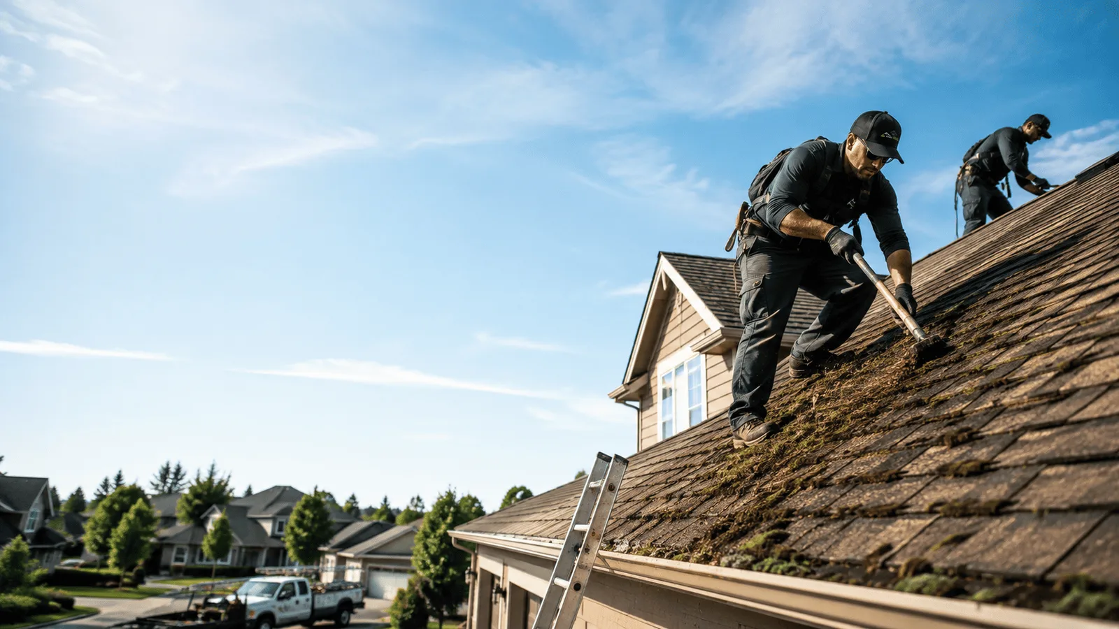 Roof Moss Removal in Mariposa, CA near me
